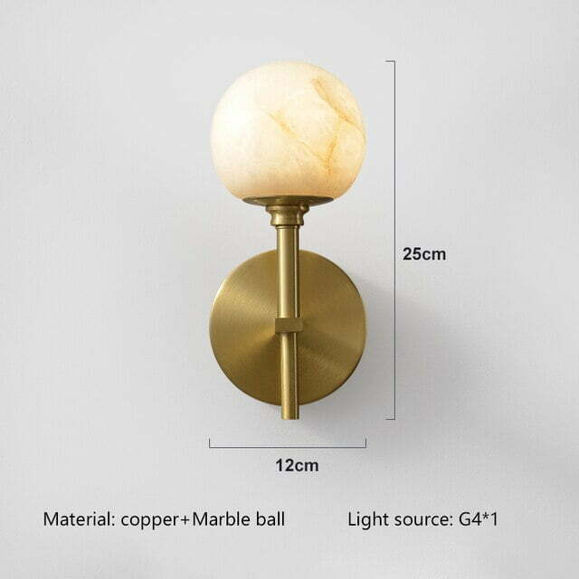 All Copper Modern Wall Lamp W 519