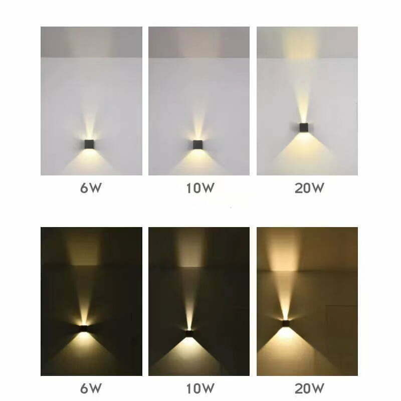 Outdoor Wall Lamp Waterproof Aisle Staircase Patio Door Super Bright Waterproof Wall Lamp WL010 - Image 3