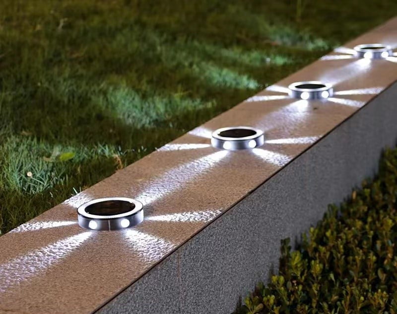 Waterproof Solar Outdoor Lamp For Decoration of Garden Lawn , Ice Tile Floor, Balcony WL012 - Image 3