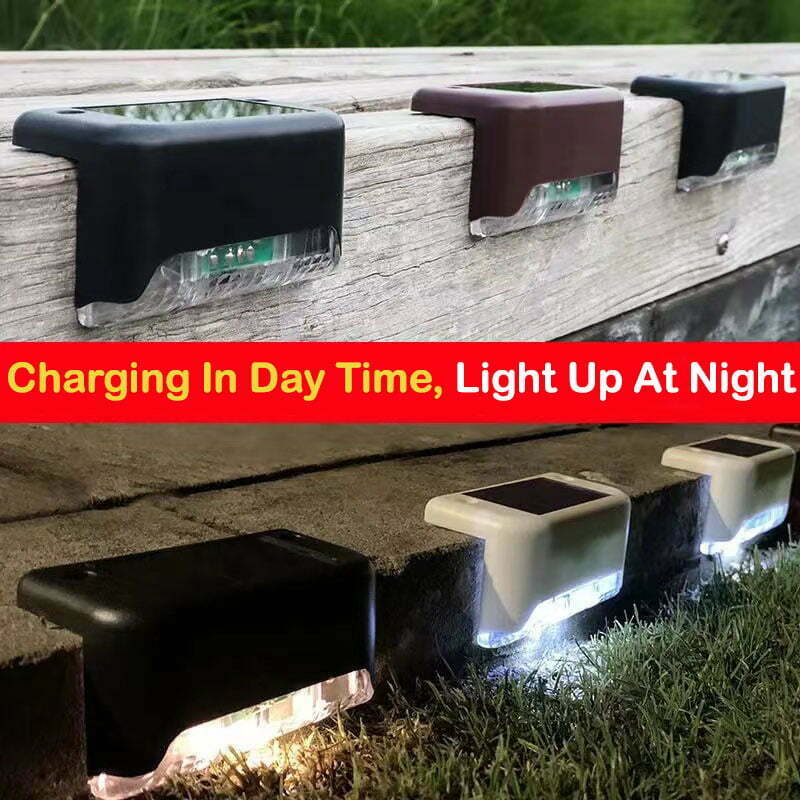Solar Lamp Courtyard Wall Lamp Roof Railing Wall Decoration WL014 - Image 4