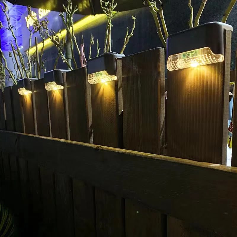 Solar Lamp Courtyard Wall Lamp Roof Railing Wall Decoration WL014 - Image 5