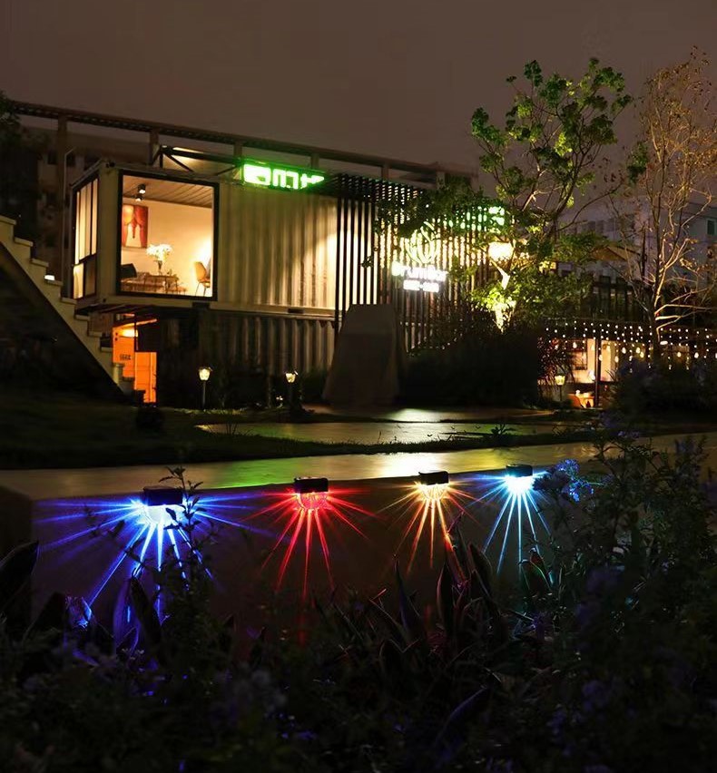 Waterproof Solar Energy Step Lights - Villa Garden Layout, Outdoor Landscape WL016