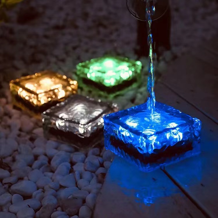 Solar Ice Brick Light - Outdoor Patio , Lawn, Garden Buried Light GL003 - Image 6
