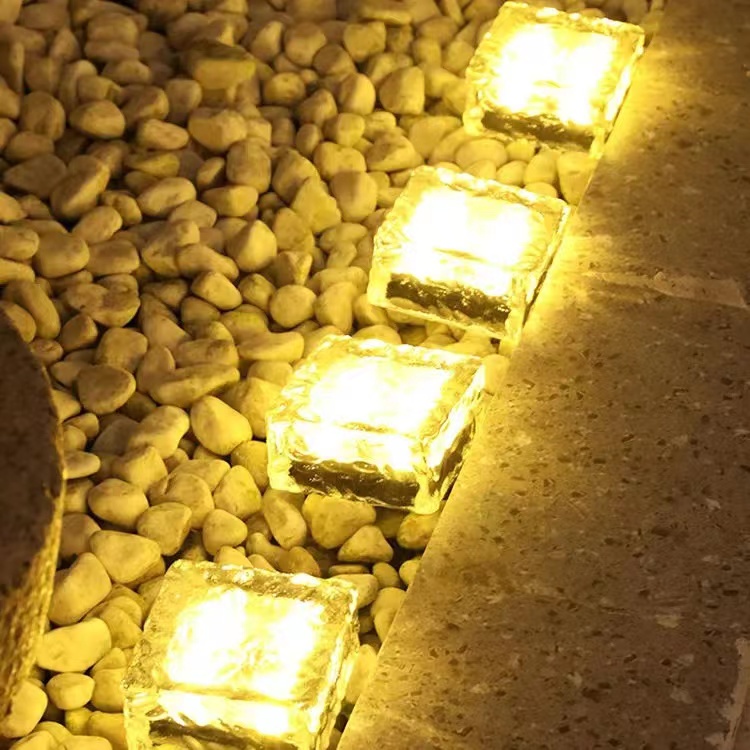 Solar Ice Brick Light - Outdoor Patio , Lawn, Garden Buried Light GL003 - Image 7