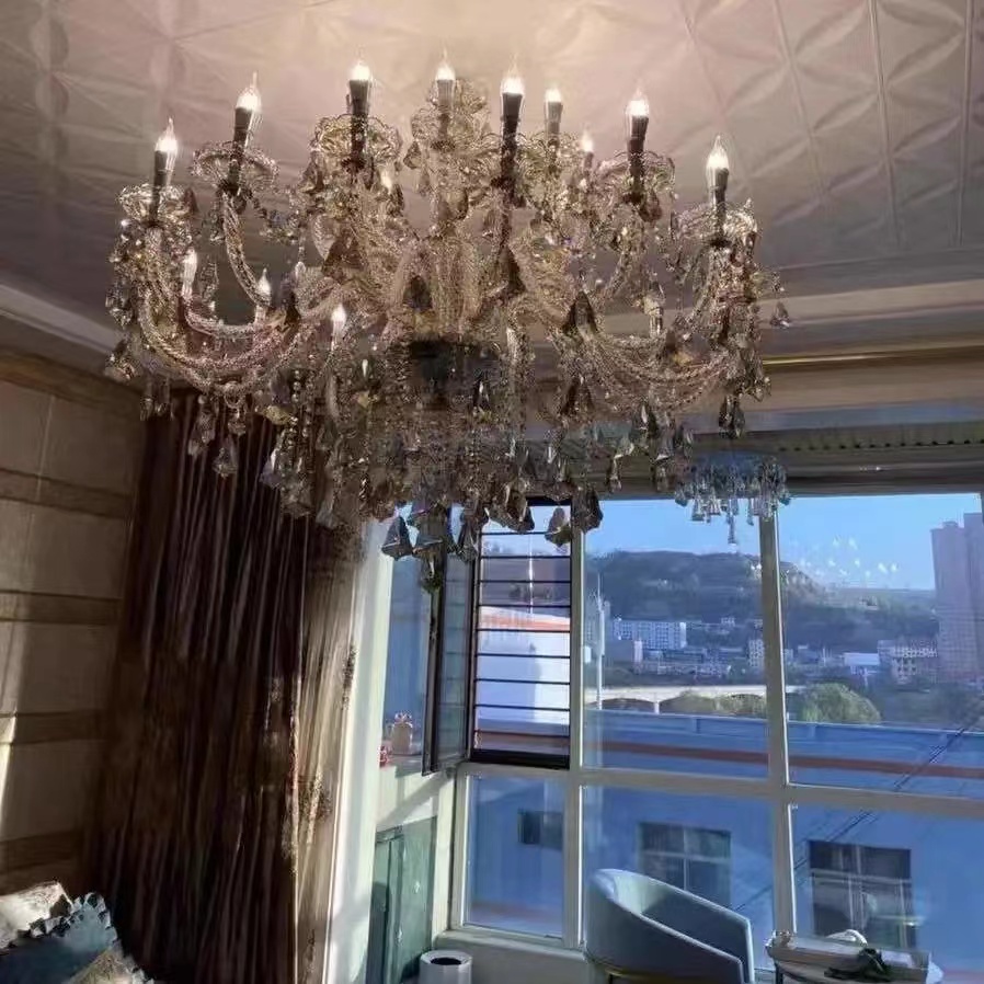 Luxury European Crystal Chandelier For Living Room WL027 - Image 3