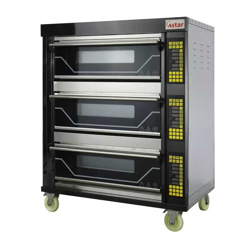Fashion Black Titanium Gas Oven (Computer Panel)