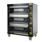 Fashion Black Titanium Electric Oven (Computer Panel)