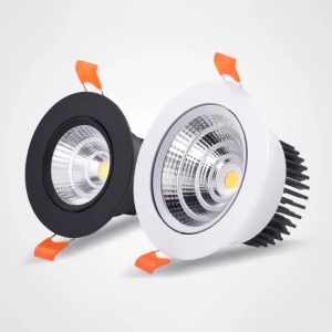 AC220V LED Downlight Recessed Round Gold Ceiling Light White/Warm white Aluminum LED Down Lamp UP001