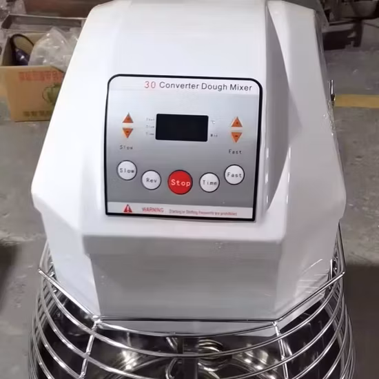 Frequency Conversion & Temperature Checking Dough Mixer